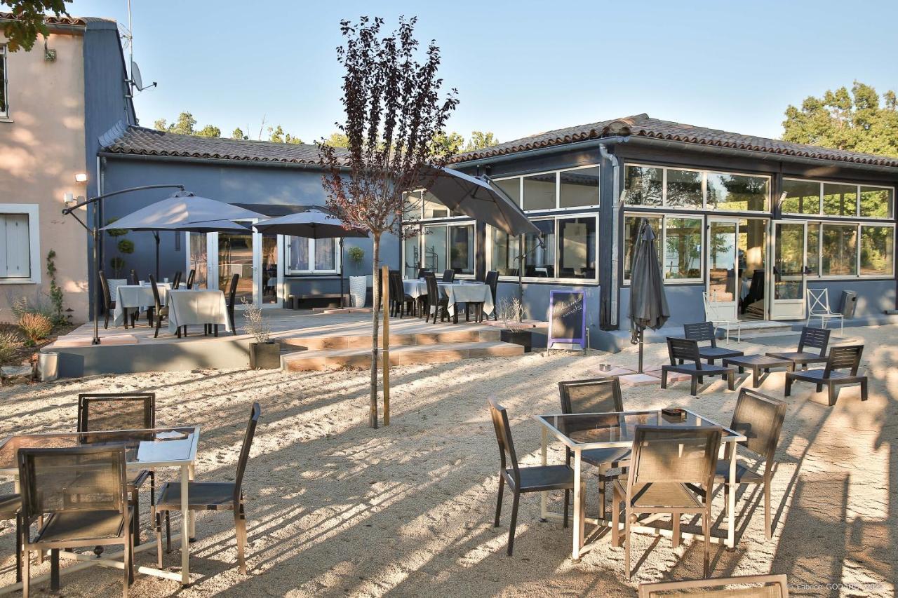 Hotel Restaurant Gite Les Lavandins Saint-Christol  Eksteriør billede